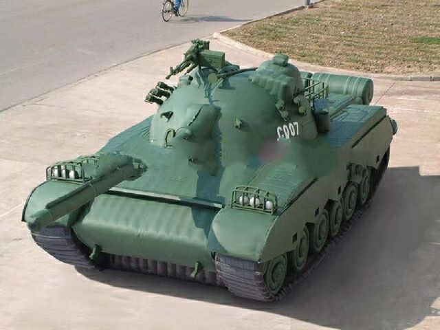 达州充气坦克战车