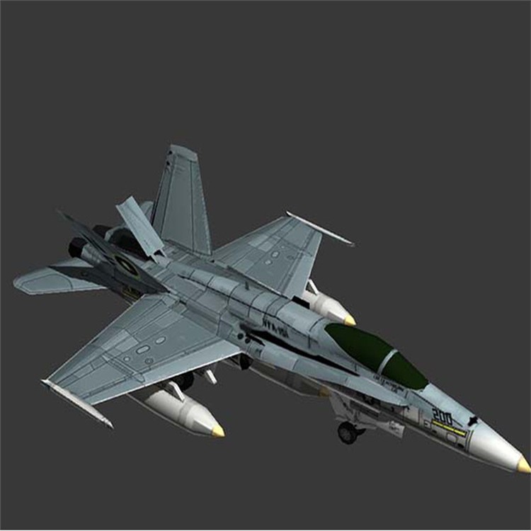 达州3D舰载战斗机模型