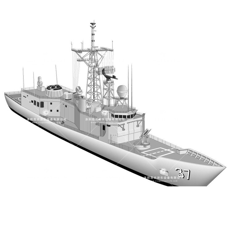 达州充气侦查船模型